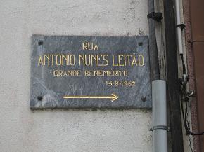 Rua António Nunes Leitão
